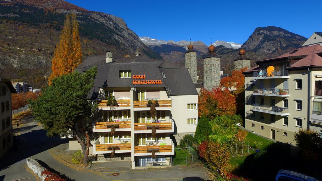 Schlosshotel - Self Check-In Hotel Brig Exterior foto